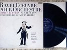 CLUYTENS RAVEL Orchestral Works Album 1 RARE SAXF 913 Bolero Dowel Spine