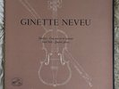 Ginette NEVEU / Josef SUK  - SIBELIUS VSM FJLP 5036 - RARE LP - Dowel Spine