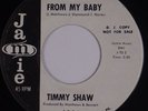 TIMMY SHAW: A Letter from My Baby ’62 JAMIE DJ PROMO Soul 45 HEAR