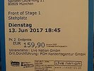 Guns N Roses,Konzert,Front Of Stage 1,München, 13.06.2017,Tickets