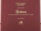 Gregor PIATIGORSKY SOLOMON BEETHOVEN 5 SONATES 3 LPs box FALP VOIX DE SON MAITRE