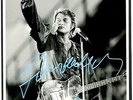 AUTOGRAPHE JOHNNY HALLYDAY PHOTO DEDICACEE -SIGNED SIGNIERT AUTOGRAMM
