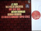 J.S. Bach - Arthur Grumiaux, Herman Krebbers The Three Violin Concertos, BWV 104