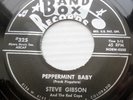 STEVE GIBSON & the RED CAPS orig.doowop M- 45 PEPPERMINT BABY b/w NO MORE F1810