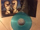 Pink Floyd Division Bell Original USA Clear Blue Vinyl lp with lyric sheet RARE