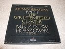 BACH Well-Tempered Clavier Book 1 - MIECZYSLAW HORSZOWSKI piano - VANGUARD 3LP