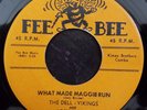 DELL-VIKINGS What Made Maggie Run Uh Uh Baby 45 FEE BEE 210 Doo Wop