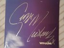 wham  7 inch vinyl. Edge of Heaven double pack, signed by George Michael