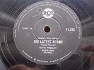 ELVIS PRESLEY 78 RPM HIS LATEST FLAME / LITTLE SISTER RCA 71.372 1961