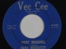Rockabilly Surf 45 - Dave McQuitty & Viscounts - Bony Moronie - Vee Cee - mp3