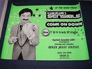 Captain Sensible - Come On Down - UK promo poster  (The Damned)