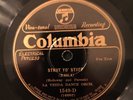 Columbia 1549D La Veda Dance Orch ( NEW ORLEANS) Strut Yo' Stuff HOT 78 rpm  EE+