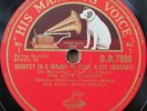 Pro Arte SQ+Hobday. Mozart (Quintet KV 515). HMV DB 7808-11 (4) in orig. album