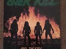 Overkill - Feel The Fire vinyl LP  MRI 1469 original 1985