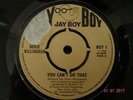 NORTHERN SOUL OLDIE ; DORIS  WILLINGHAM / YOU CANT DO THAT ( JAY BOY )