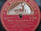 Trio di Trieste. Schubert (Piano trio op. 99). HMV C 7729-32 (4). NM(-)