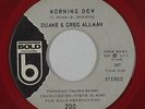 Rock 45 - Duane & Greg Allman - Morning Dew - Bold - mp3 - red wax promo