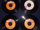 LAS CUATRO MONEDAS - 4 x 45 rpm , 7 inches , Import Latam / VG Generic Sleeve
