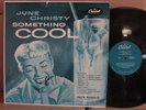 June Christy Something Cool VG+ TURQUOISE CAPITOL Mono female vocal Pete Rugolo