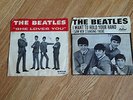THE BEATLES She Loves You I Want To Hold Your Hand 45 RPM PICTURE SLEEVES