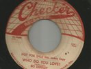 ROCKABILLY R&B - BO DIDDLEY - WHO DO YOU LOVE  -HEAR  -1956 PROMO CHECKER