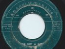THE TIFFANY'S 45RPM '63 ROCKIN ROBIN I'VE GOT A GIRL ULTRA-RARE BLACK DOO WOP