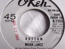 MAJOR LANCE   RHYTHM ** US OKEH 45 PROMO