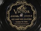 78 RPM -- Carolina Tar Heels, Victor 20545, E+ Country