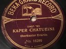 Beka Grand Record Jewish Yiddish Hebrew 78 Lp Schema Kojleni