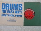 ROCK INSTRUCTIONAL RECORD W/PIC SLV BOBBY GREGG DRUMS THE EASY WAY ON COLUMBIA