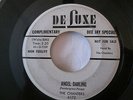 THE CHANTERS DOO WOP 45 ON PROMO DELUXE 6172 FIVE LITTLE KISSES