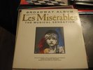 Les Miserables The Original Broadway Cast Recording on LP