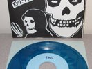 MISFITS Evil Five 1988 BLUE Vinyl 7