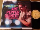 Art Pepper Quintet - Smack Up LP (Contemporary, Deep groove, Mono) VG/VG+
