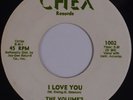 THE VOLUMES: I Love You / Dreams CHEX NM- OG MISPELLED Volume’s Northern Soul 45