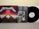 METALLICA Master Of Puppets LP Rare Orig Elektra WL PROMO w/Sticker & Stamp NM