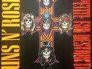 Axl Rose Guns n Roses Signed Appetite For Destruction LP Vinyl Photo PROOF COA