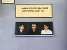 Hmv Exclusive Manic Street Preachers - Everything Must Go Blue Vinyl 1000 copies