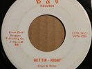 Rare Rockabilly 45 JOHN WATSON & KIRK BROTHERS 'Gettin-Right' On B&4 *Hear*