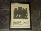Average white band-Soul searching-1976 Original poster sized advert framed