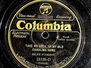 PREWAR COUNTRY 78: RILEY PUCKETT Take Me Back to My Old Carolina Home COLUMBIA