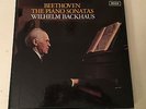 BEETHOVEN PIANO SONATAS - WILHELM BACKHAUS - ORIGINAL DECCA SXLA 10 LP BOX