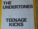 THE UNDERTONES TEENAGE KICKS EP ORIGINAL GOOD VIBRATIONS WITH PIC SLEEVE GOT4