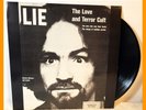Rare CHARLES MANSON - LIE: The Love and Terror Cult VINYL LP (Awareness Records)
