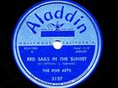 The FIVE KEYS on RARE  1952 Aladdin 3127 - Red Sails in the Sunset
