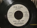 Julie & The Desires Kiss and Tell rare Soul 45 Zig-Zag Records Sherrell Towsend