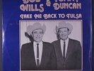 BOB WILLS & TOMMY DUNCAN: Take Me Back To Tulsa LP Sealed Country