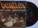 The Beatles Hey Jude Revolution Denmark 45PS Parlophone DP 570 Rock 1968