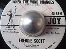 RARE SOUL POPCORN FREDDIE SCOTT When the wind changes JOY DEMO LISTEN