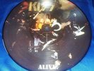 KISS ALIVE  PICTURE DISC LP, UNPLAYED VINYL, MEXICO / MEXICAN Press, ungespielt